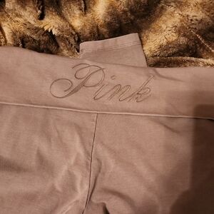 PINK Victoria's Secret Taupe Leggings. New Color.
